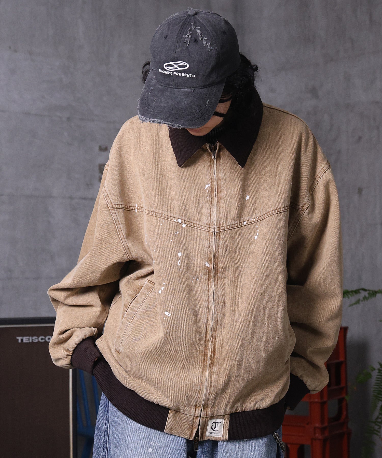 ヴィンテージライク ショートジャケット