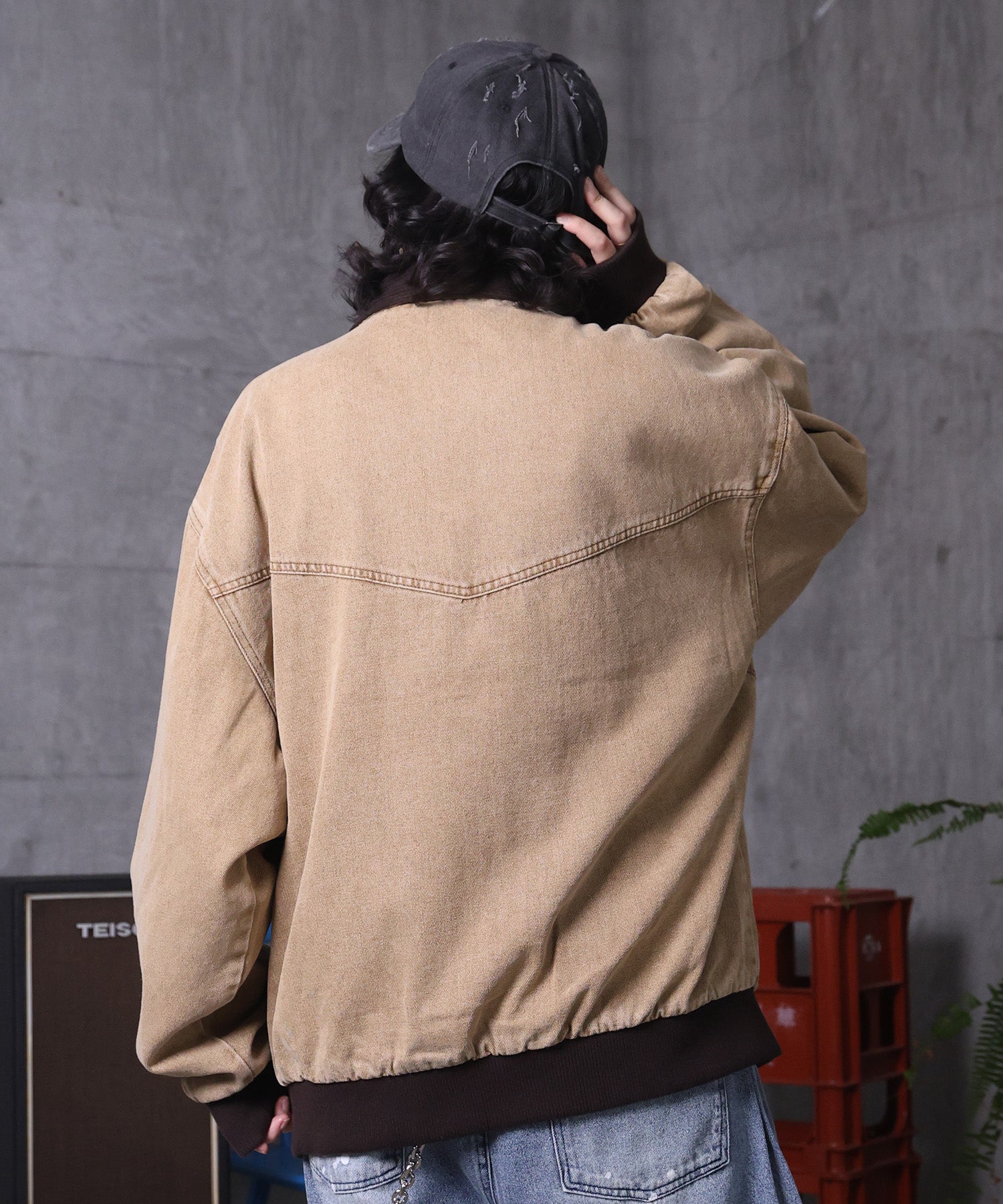 ヴィンテージライク ショートジャケット