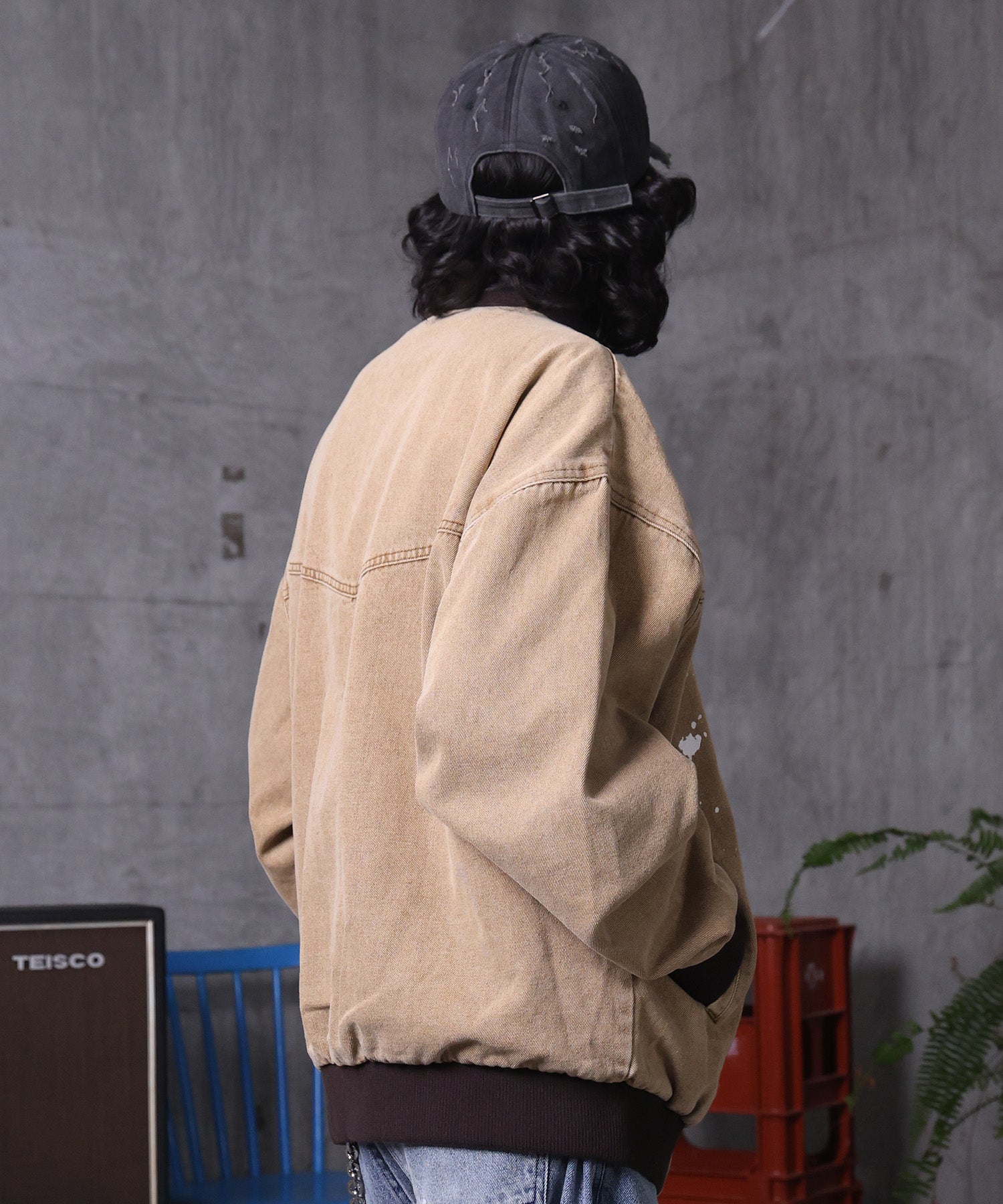 ヴィンテージライク ショートジャケット