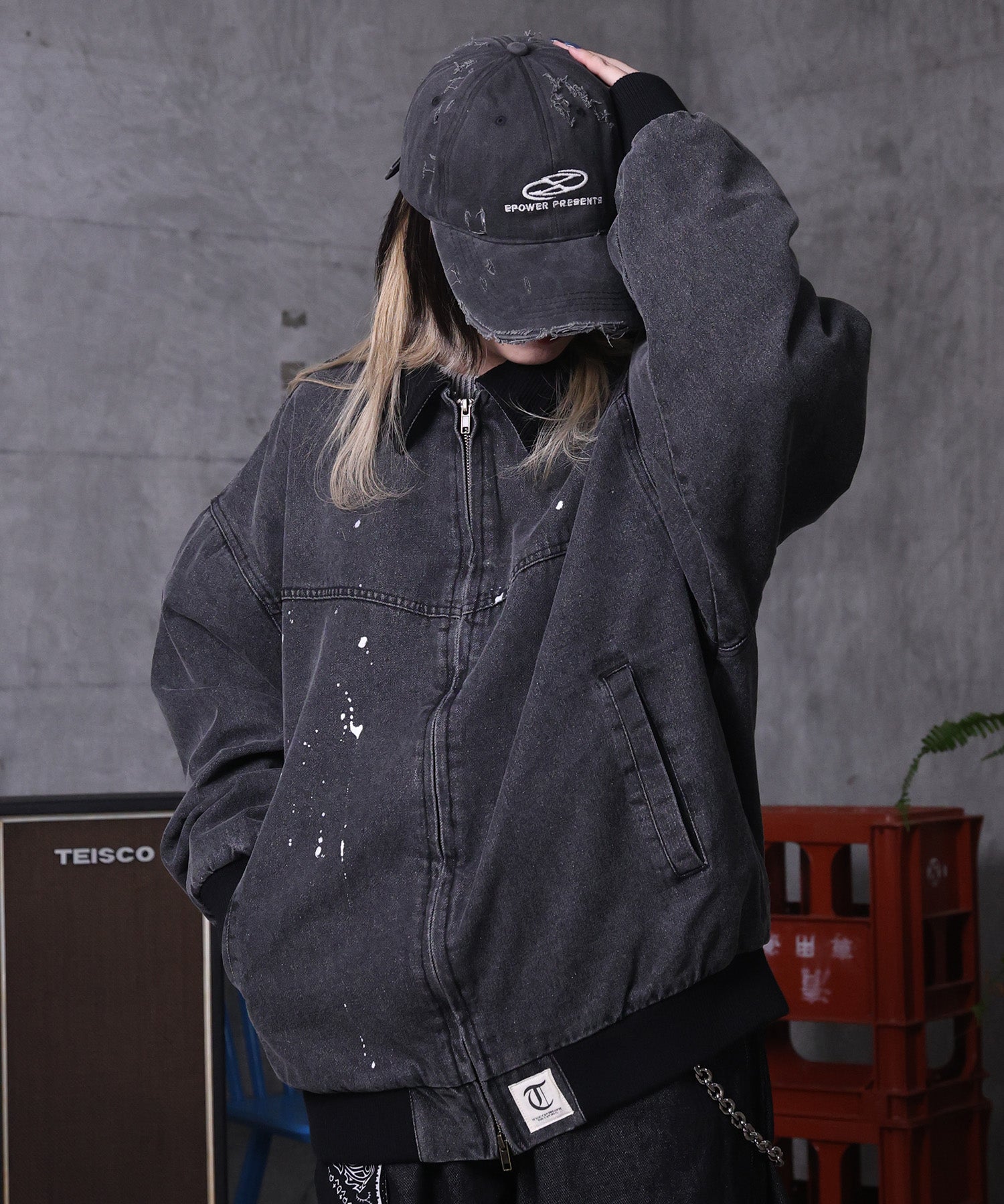 ヴィンテージライク ショートジャケット