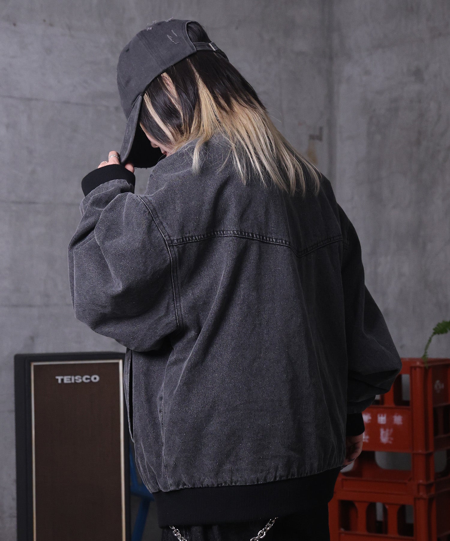 ヴィンテージライク ショートジャケット