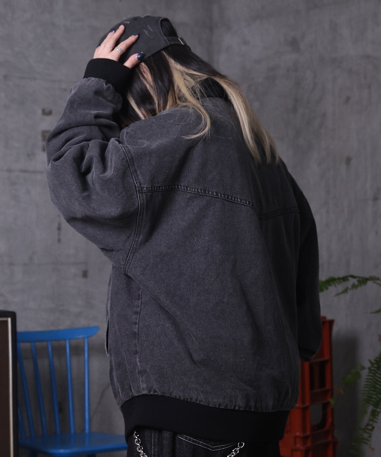 ヴィンテージライク ショートジャケット