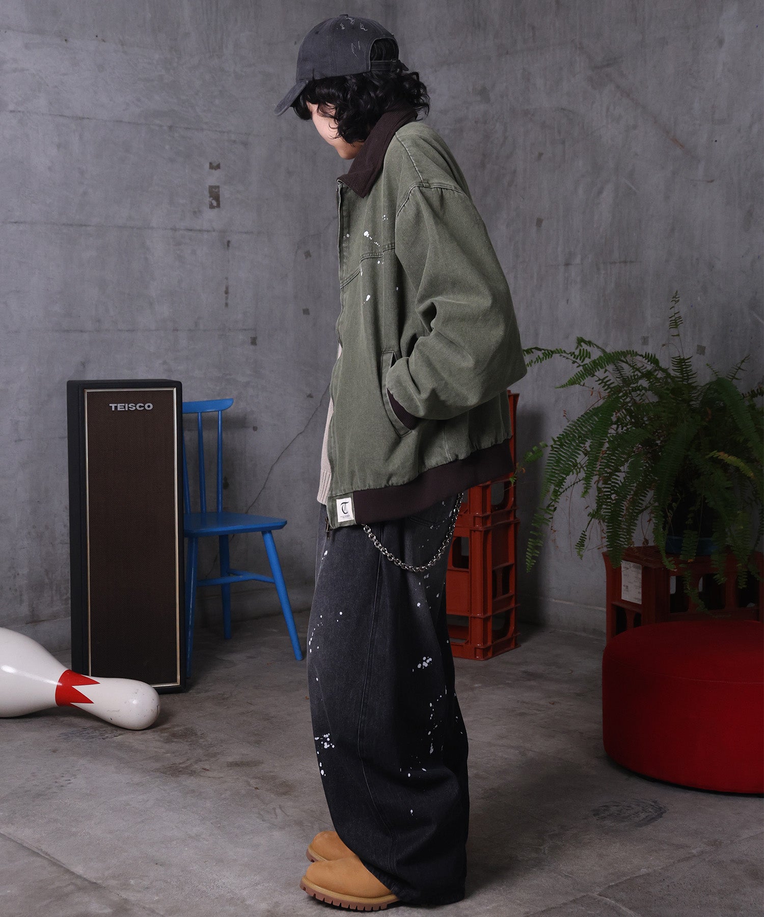 ヴィンテージライク ショートジャケット