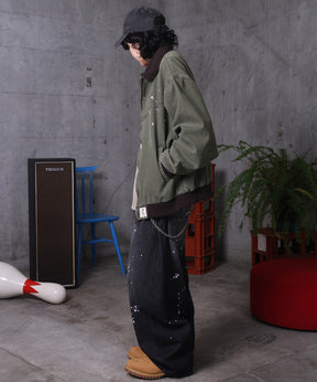 ヴィンテージライク ショートジャケット