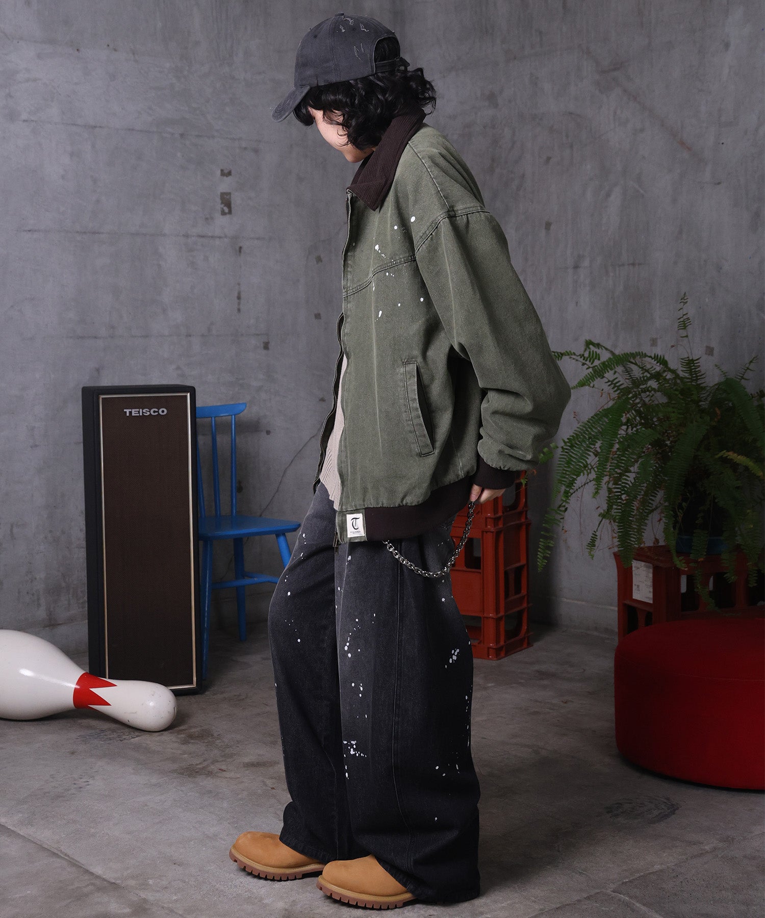 ヴィンテージライク ショートジャケット