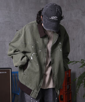 ヴィンテージライク ショートジャケット