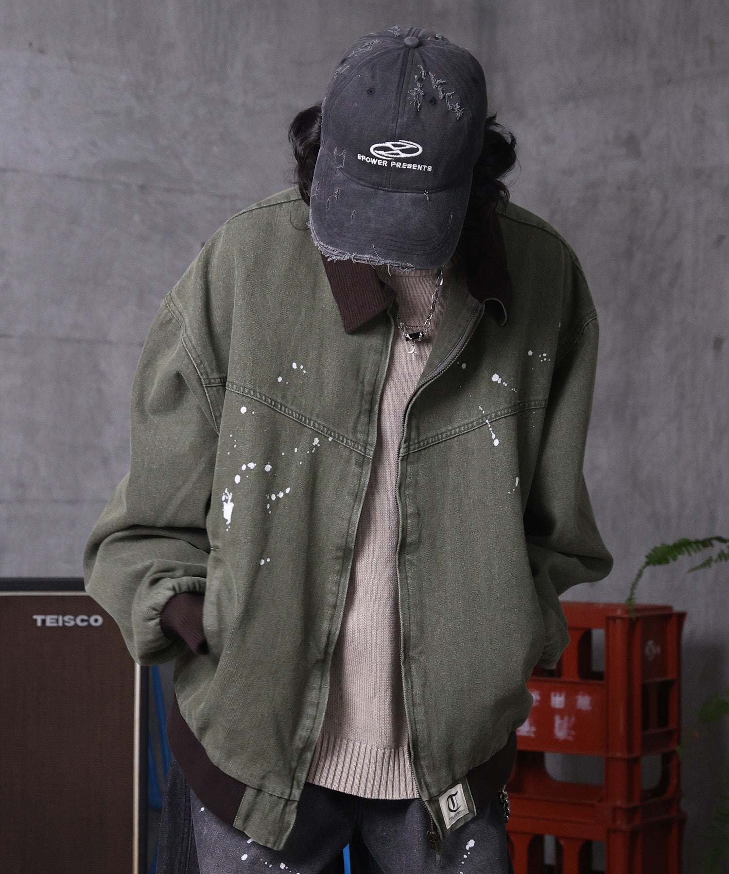 ヴィンテージライク ショートジャケット