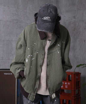 ヴィンテージライク ショートジャケット