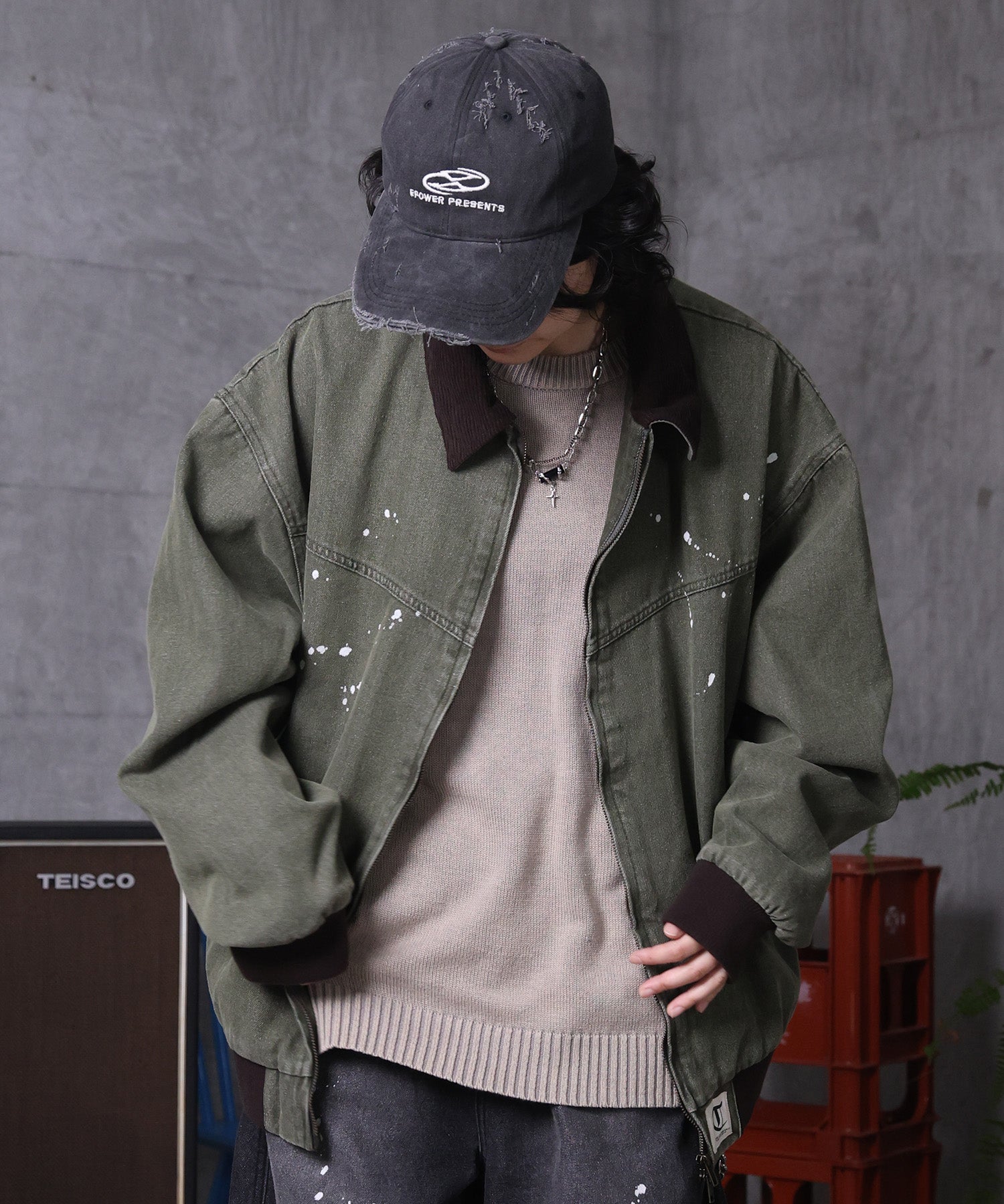 ヴィンテージライク ショートジャケット