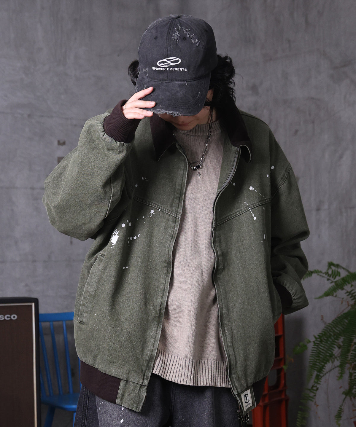 ヴィンテージライク ショートジャケット