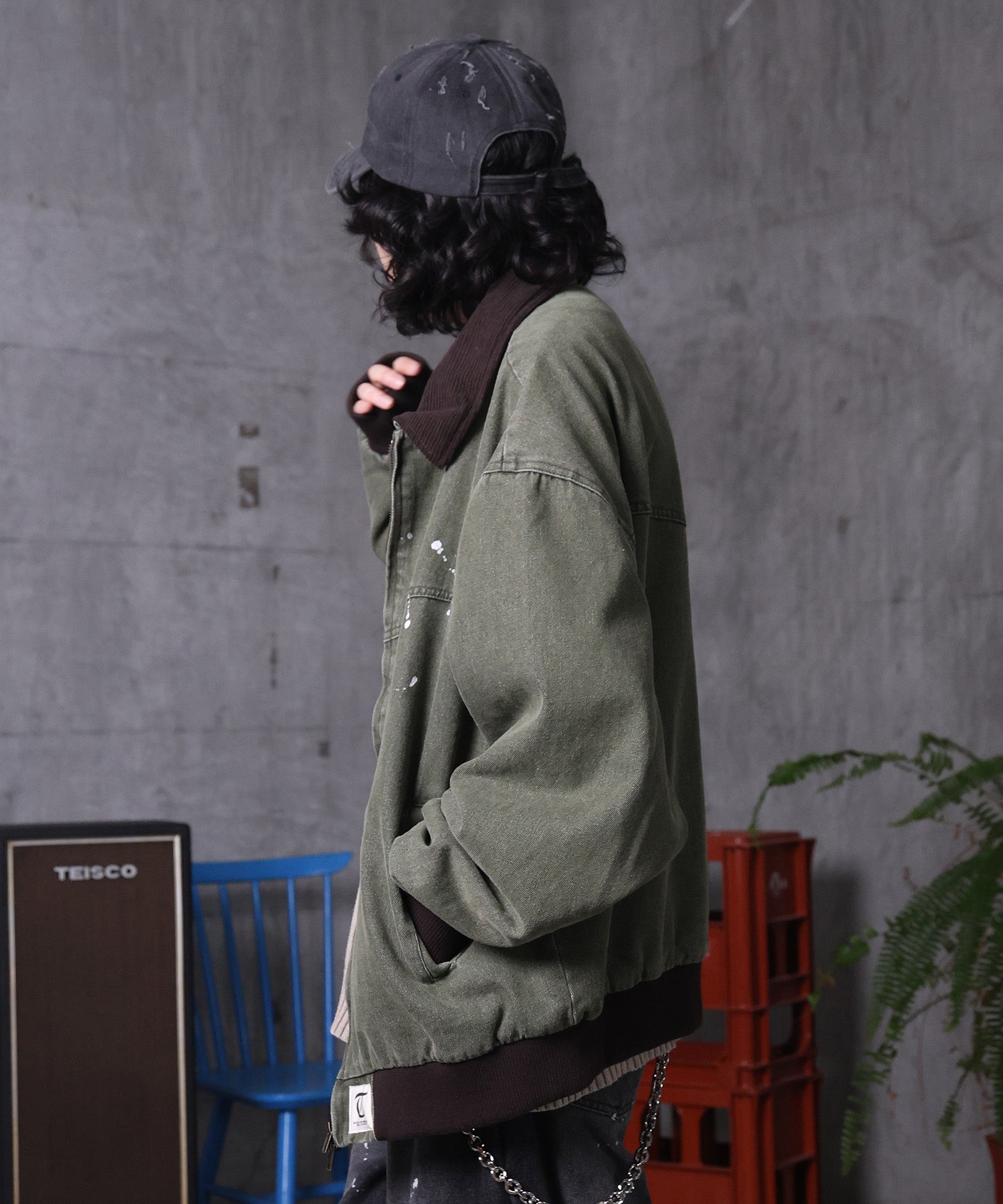 ヴィンテージライク ショートジャケット