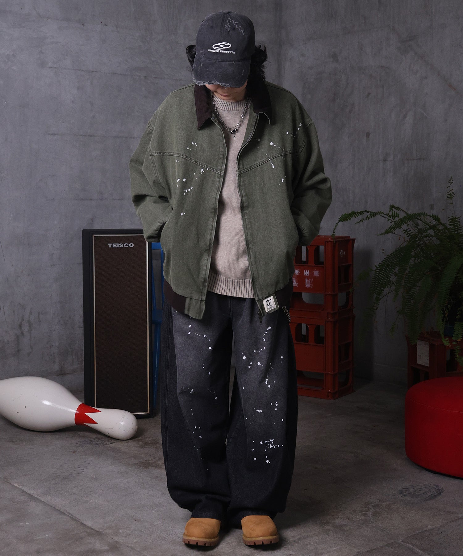 ヴィンテージライク ショートジャケット