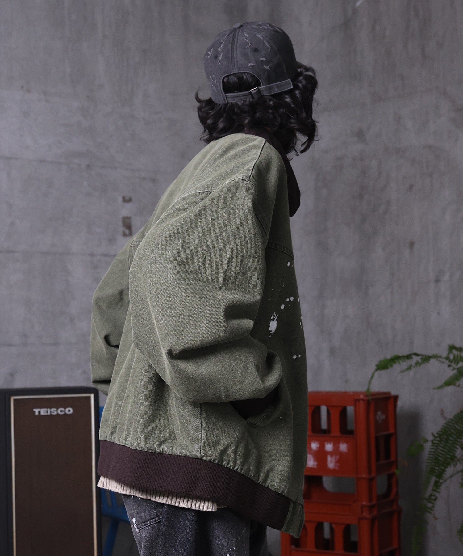 ヴィンテージライク ショートジャケット