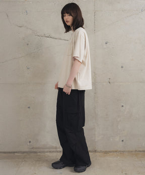 Contrast Color Henley Neck T-shirt / コントラストカラー ヘンリーネックTシャツ