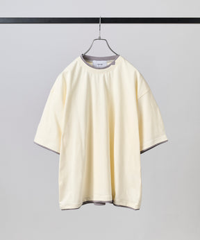 Neck Detail Plain T-Shirt / ネックディテール Tシャツ