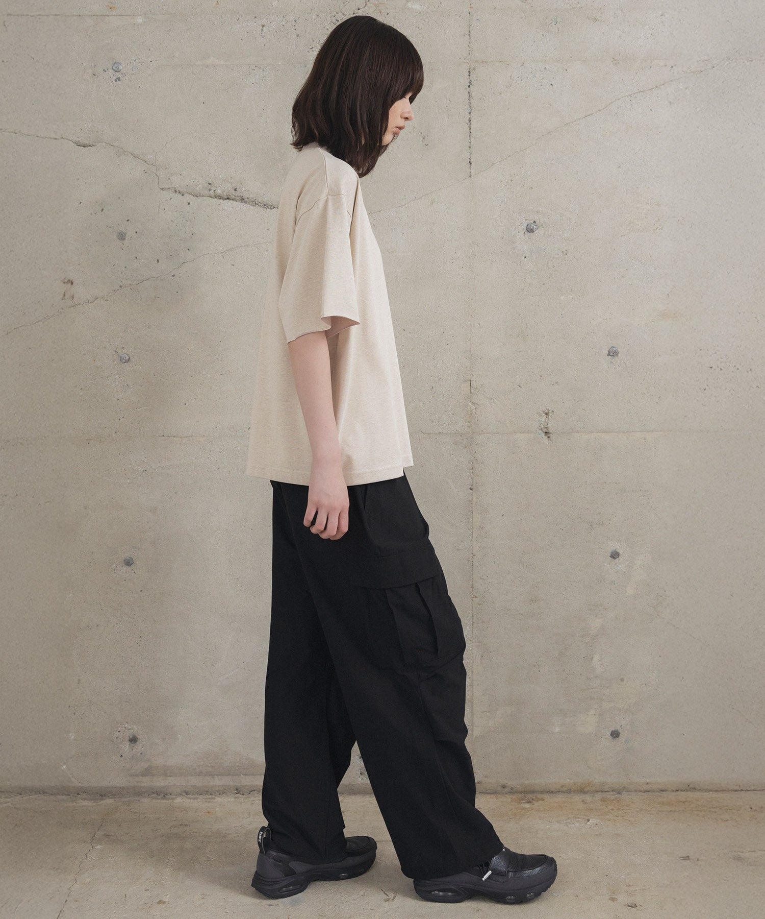 Contrast Color Henley Neck T-shirt / コントラストカラー ヘンリーネックTシャツ