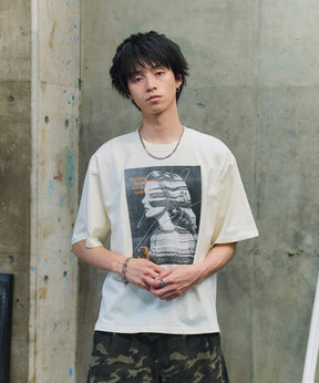 VINTAGE LIKE GRAPHIC PHOTO T-SHIRT / ヴィンテージ風グラフィックフォトTシャツ