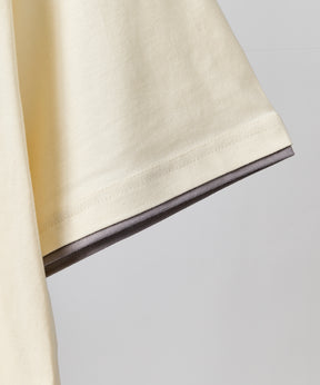Neck Detail Plain T-Shirt / ネックディテール Tシャツ