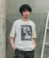 VINTAGE LIKE GRAPHIC PHOTO T-SHIRT / ヴィンテージ風グラフィックフォトTシャツ
