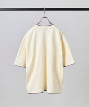 Neck Detail Plain T-Shirt / ネックディテール Tシャツ