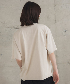 Contrast Color Henley Neck T-shirt / コントラストカラー ヘンリーネックTシャツ