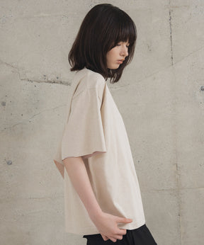 Contrast Color Henley Neck T-shirt / コントラストカラー ヘンリーネックTシャツ
