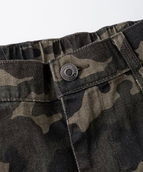 DOUBLE KNEE CURVE SHORTS / ダブルニーカーブショーツ