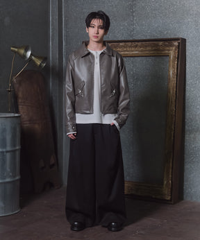 Fireman Clasp Leather Jacket / ファイヤーマンクラスプレザージャケット