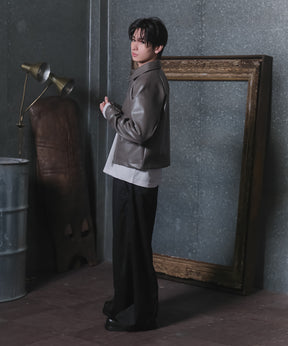 Fireman Clasp Leather Jacket / ファイヤーマンクラスプレザージャケット