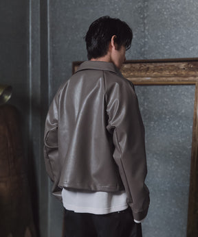 Fireman Clasp Leather Jacket / ファイヤーマンクラスプレザージャケット