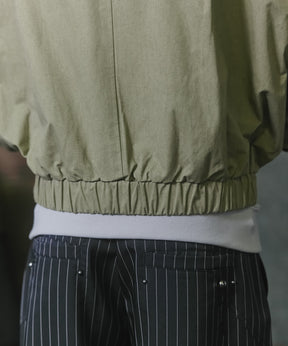 Peach Brushed Studded Blouson / ピーチ起毛スタッズブルゾン