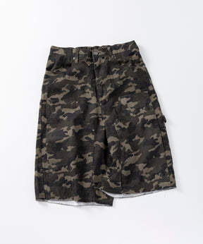 DOUBLE KNEE CURVE SHORTS / ダブルニーカーブショーツ