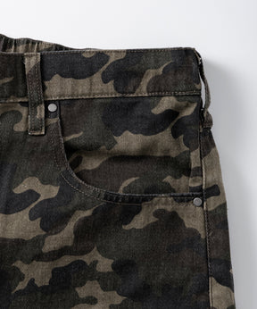 DOUBLE KNEE CURVE SHORTS / ダブルニーカーブショーツ