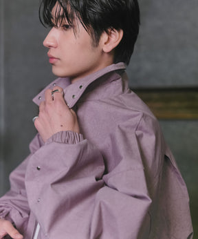 Peach Brushed Studded Blouson / ピーチ起毛スタッズブルゾン