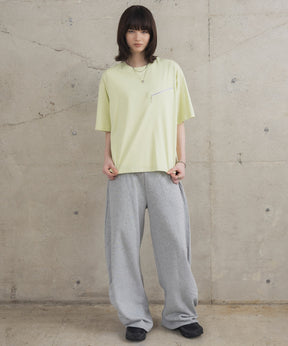 Zip-detail Tee / ジップディテールTシャツ