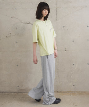 Zip-detail Tee / ジップディテールTシャツ