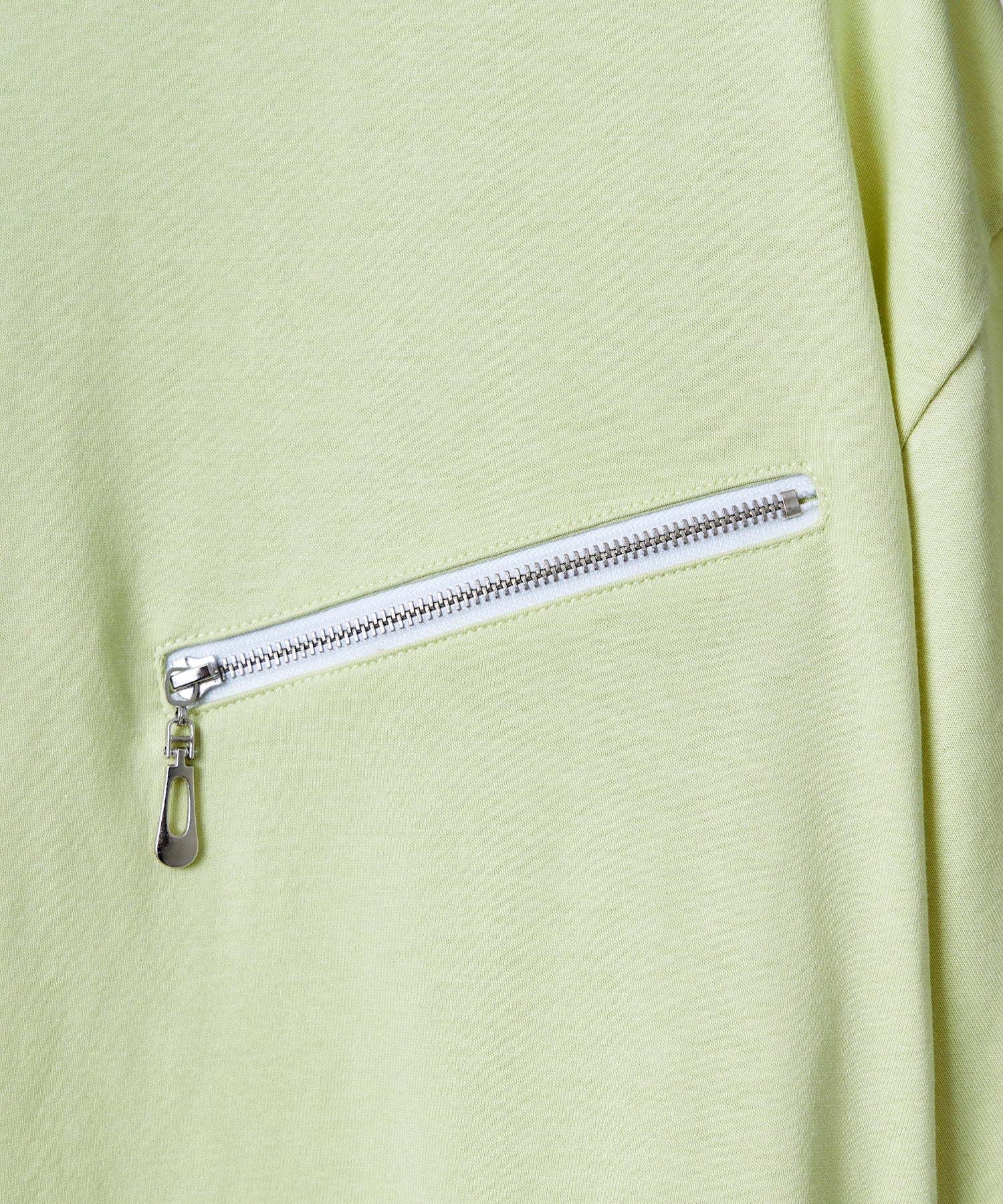 Zip-detail Tee / ジップディテールTシャツ