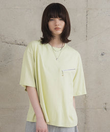 Zip-detail Tee / ジップディテールTシャツ