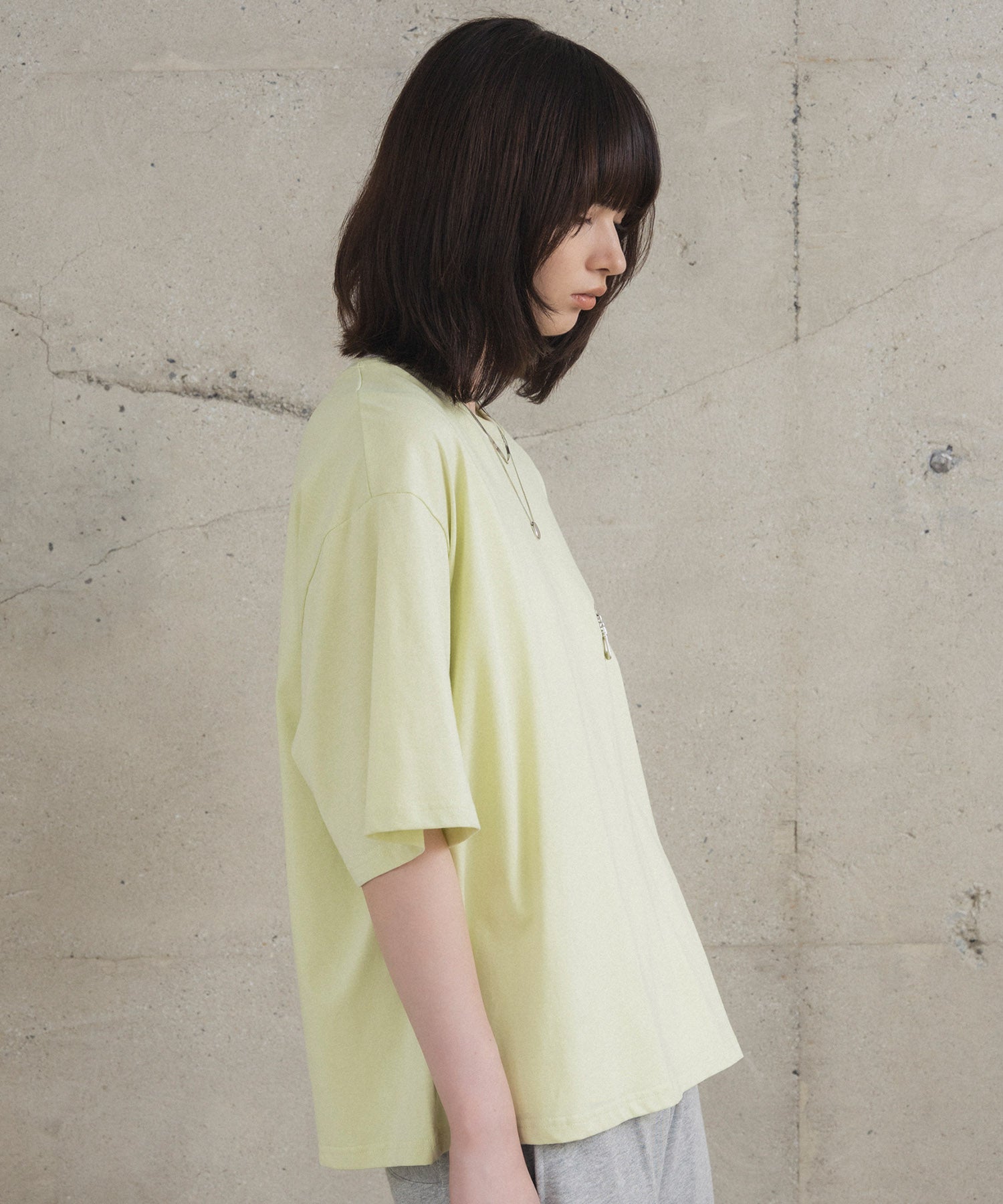 Zip-detail Tee / ジップディテールTシャツ
