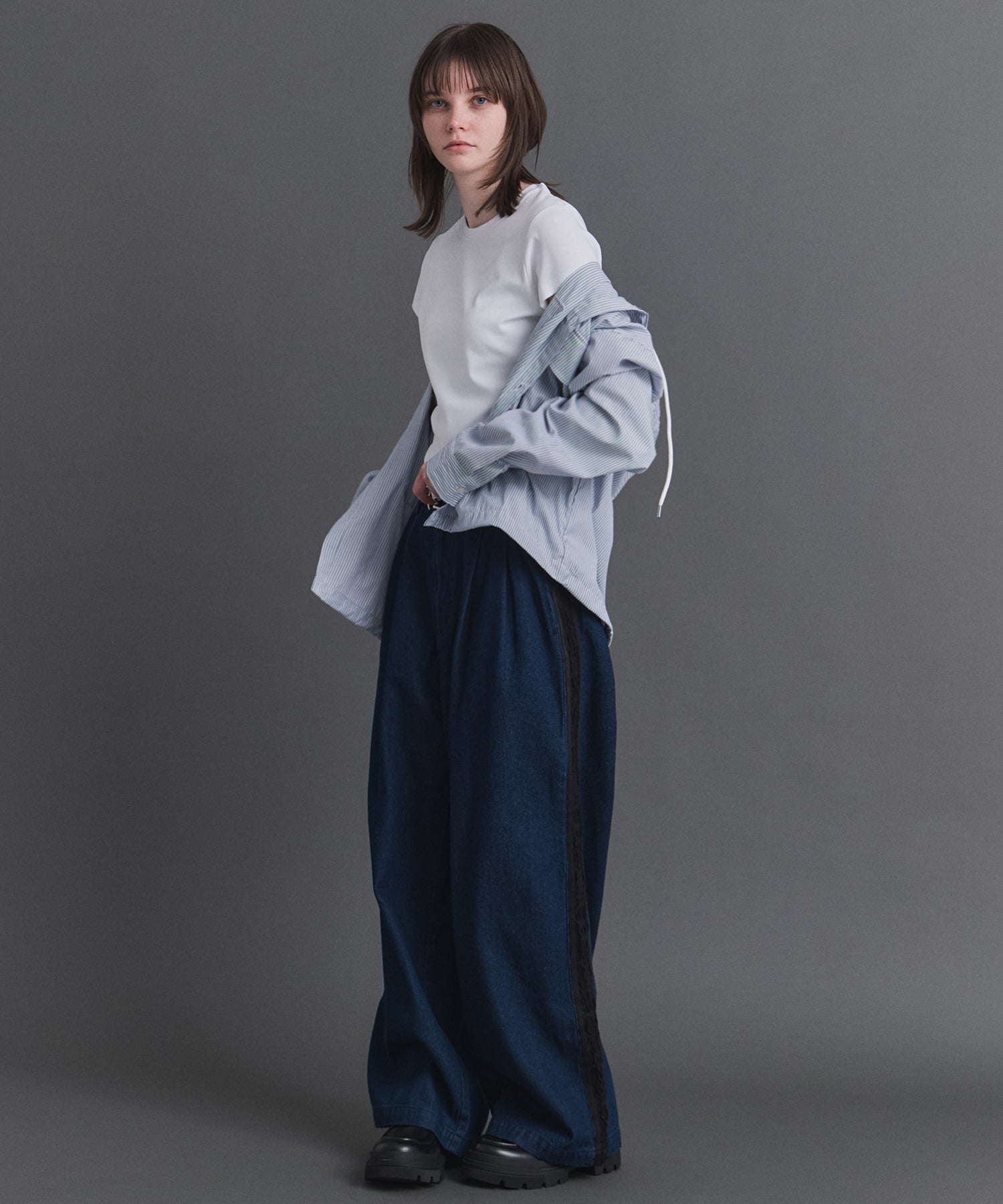 Lace Line Pants / レースラインパンツ