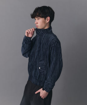 Crushed Velvet Blouson / クラッシュベルベットブルゾン