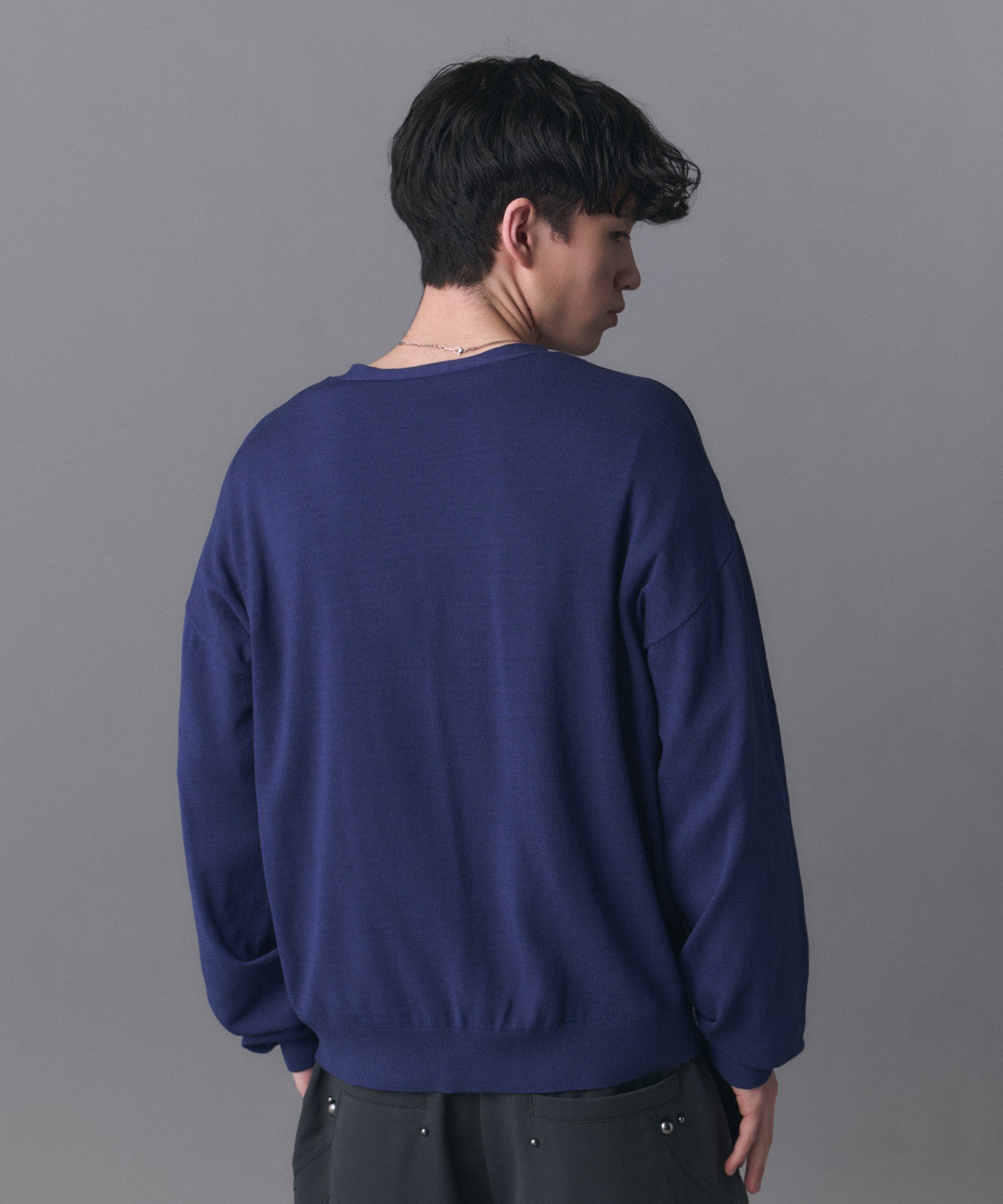 Stone-like Button Cardigan / ストーンライクボタンカーディガン