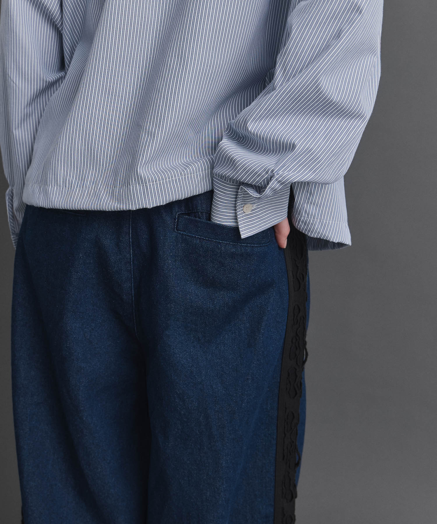 Lace Line Pants / レースラインパンツ