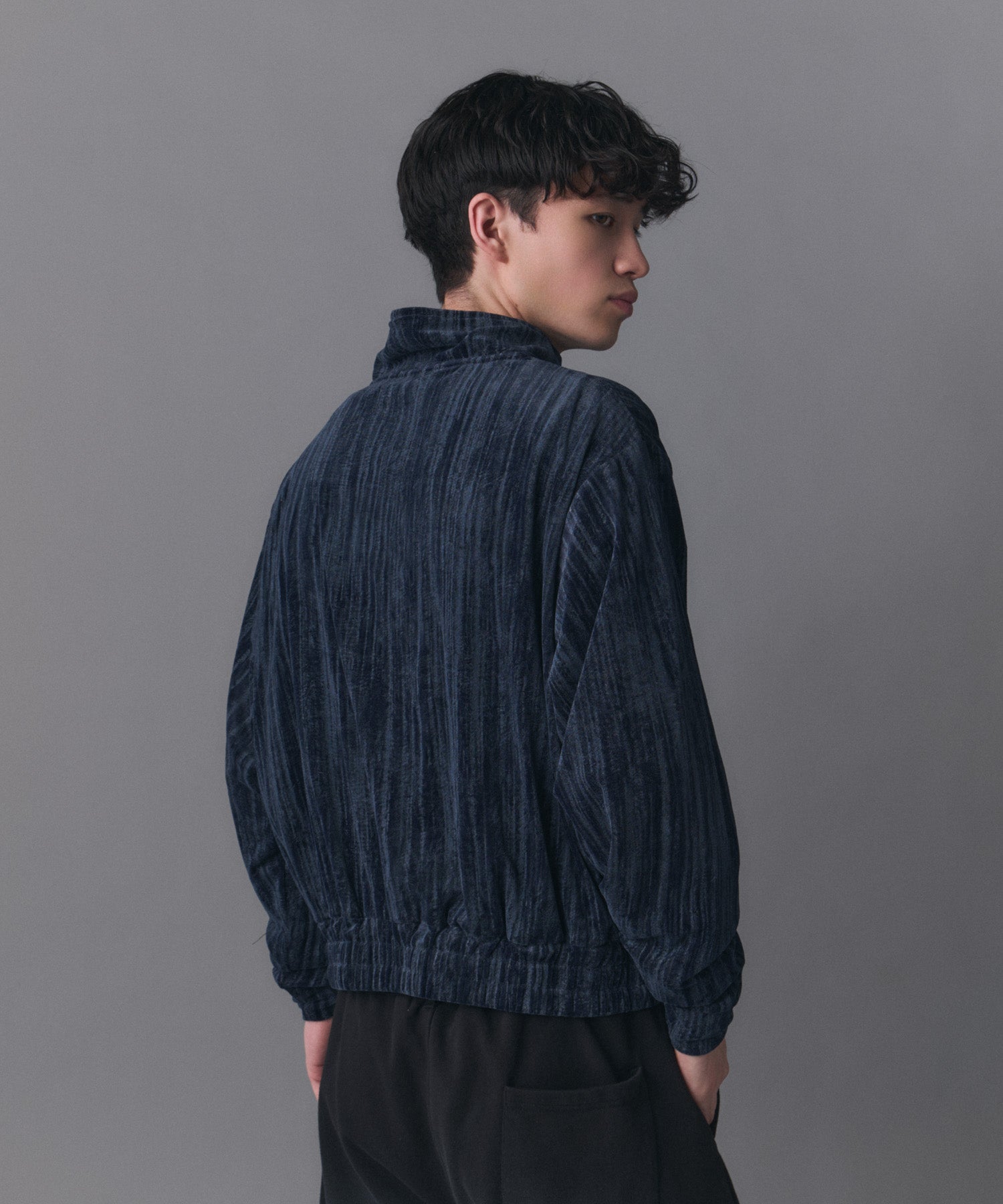 Crushed Velvet Blouson / クラッシュベルベットブルゾン