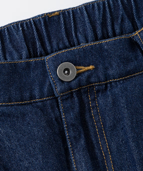 2-TUCK BACK EMBROIDERED DENIM PANTS / ツータック バック刺繍入り デニムパンツ