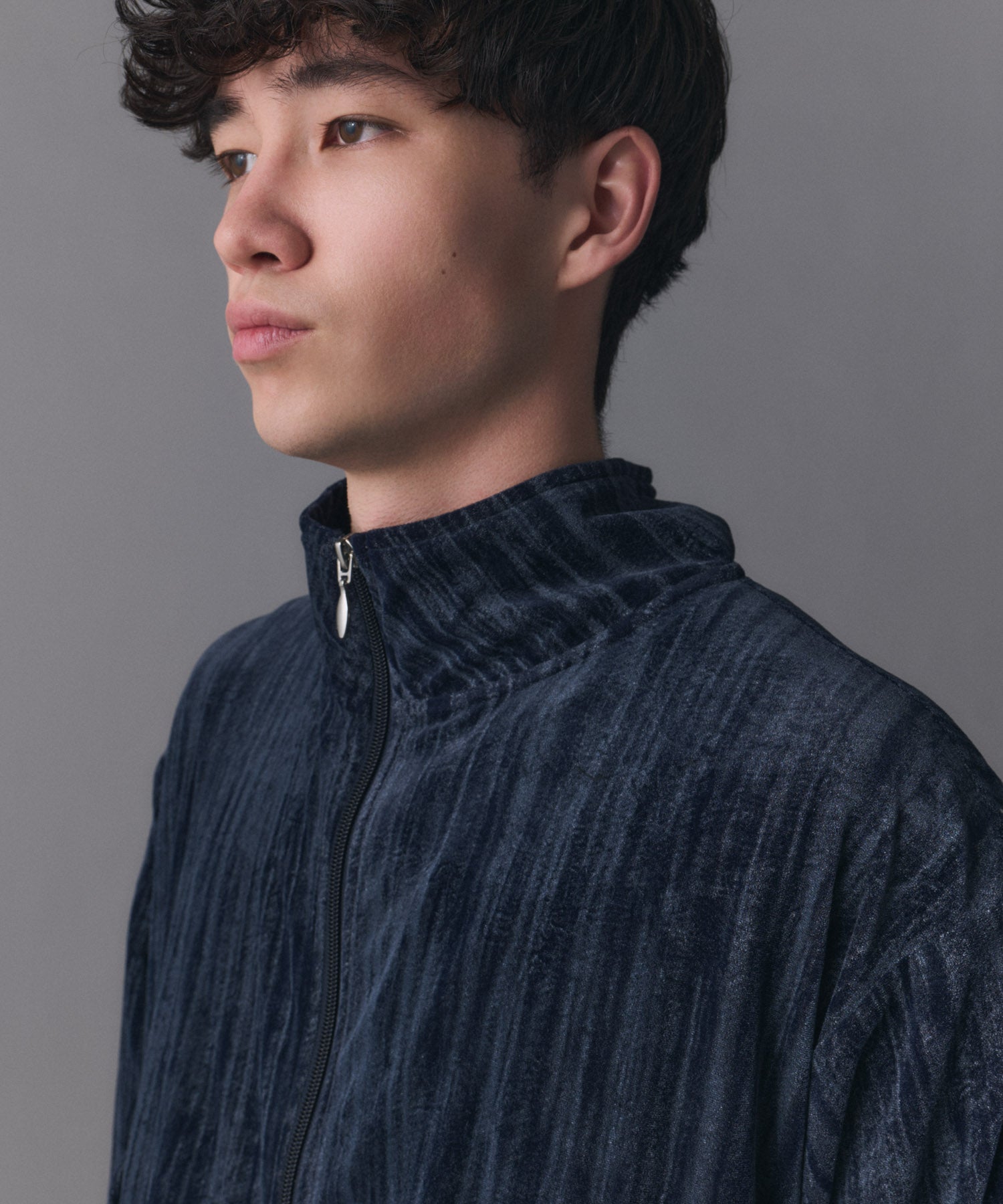 Crushed Velvet Blouson / クラッシュベルベットブルゾン