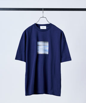 アブストラクト絵画 フロントプリント 半袖Tシャツ