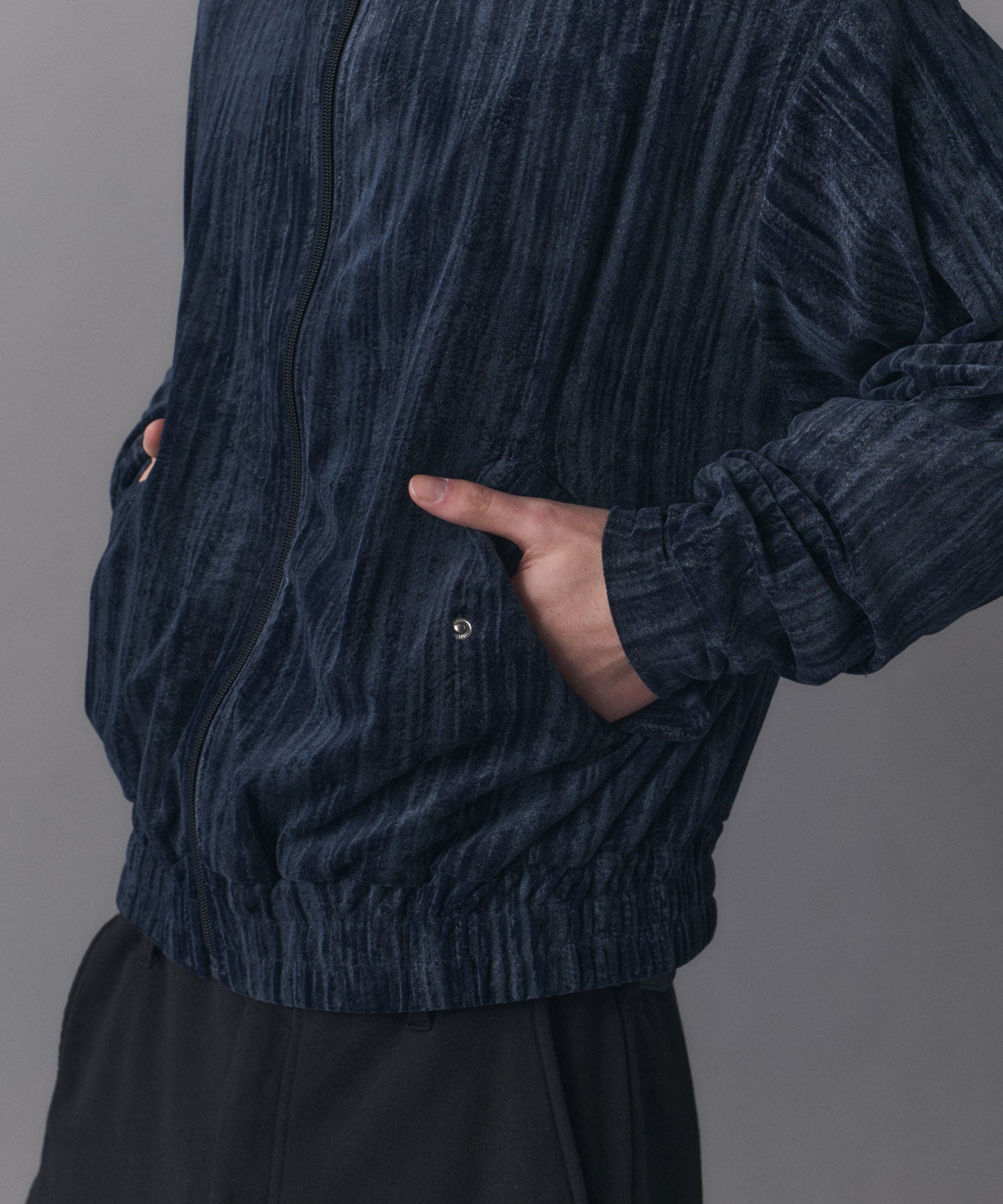 Crushed Velvet Blouson / クラッシュベルベットブルゾン
