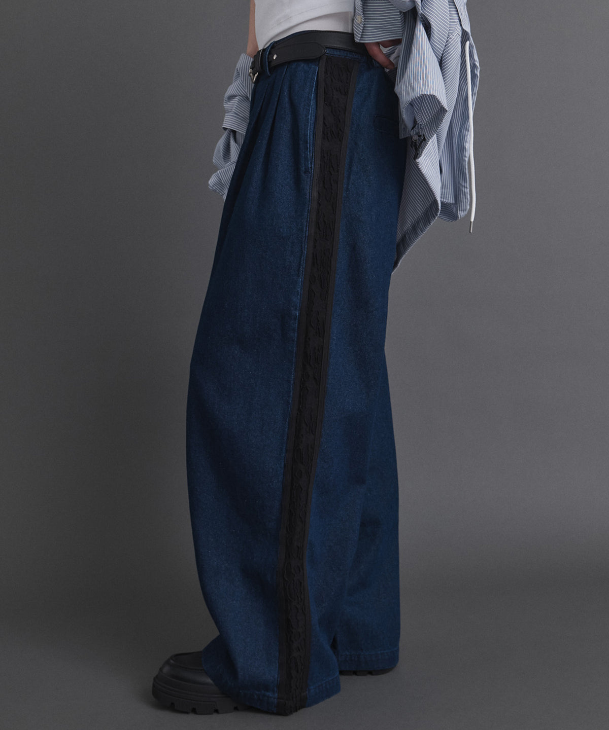 Lace Line Pants / レースラインパンツ