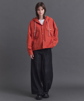 Long-sleeved Shirt Hoodie / 長袖シャツパーカー